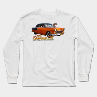 1955 Chevrolet 210 Sport Coupe Pro Street Long Sleeve T-Shirt